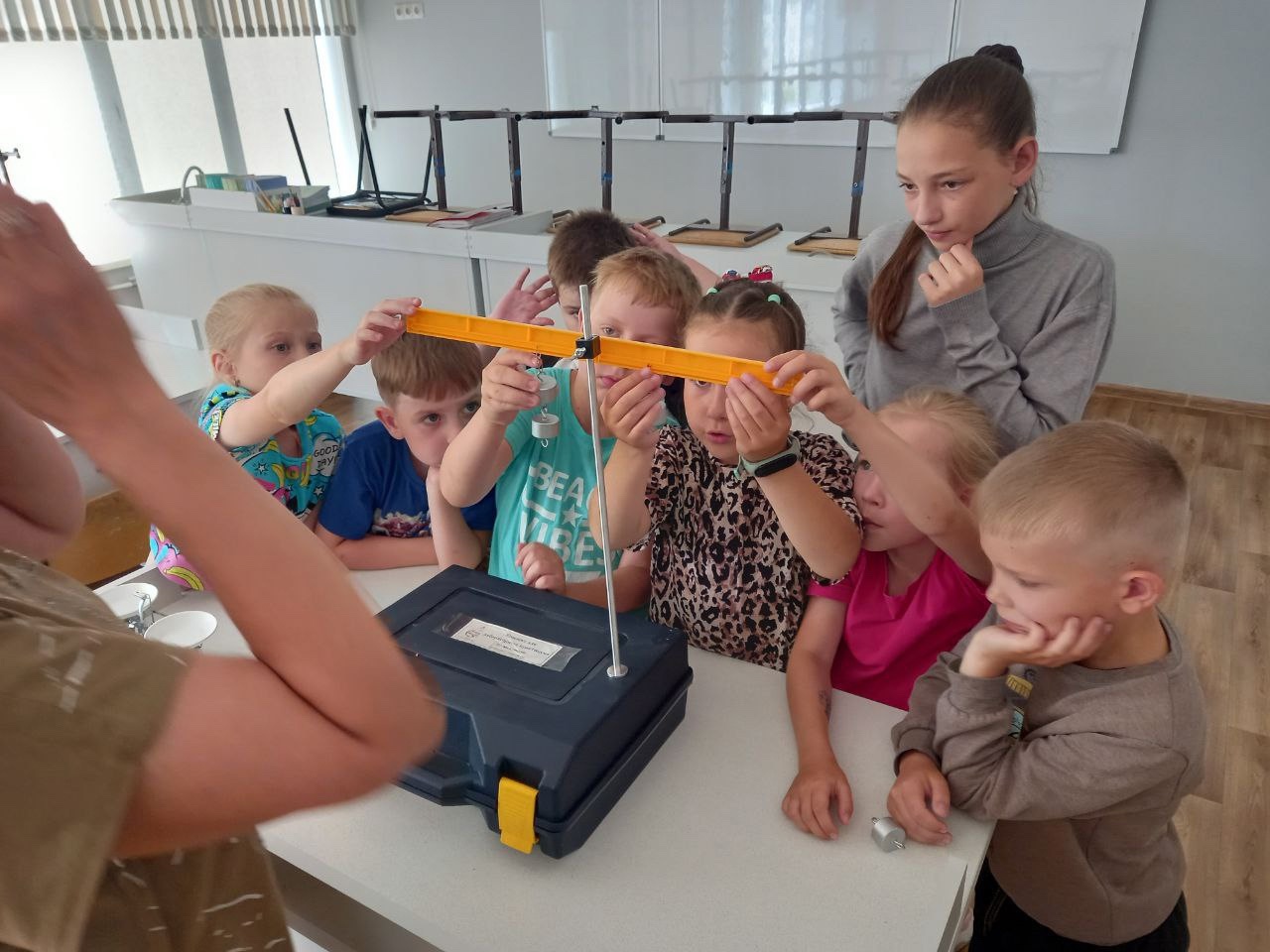 День науки в лагере «Родничок».