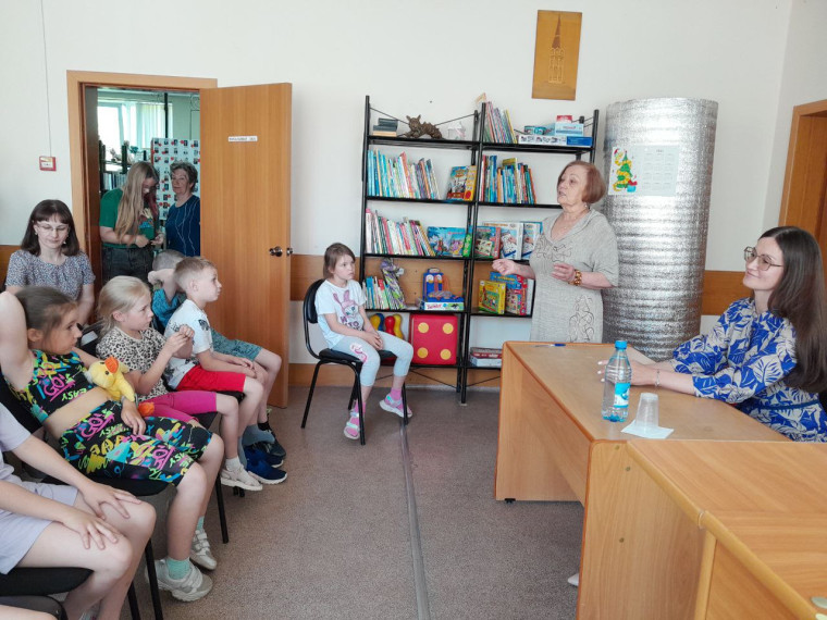 День русского языка в лагере “Родничок”.